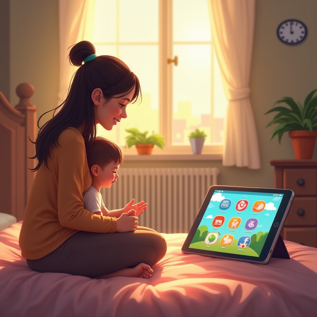 android tablet für kinder einrichten